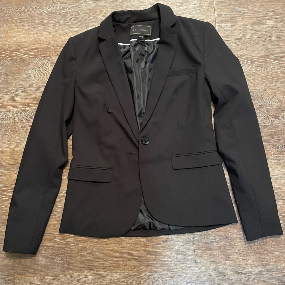 Women’s Metaphor Size 2 Black Suit Jacket